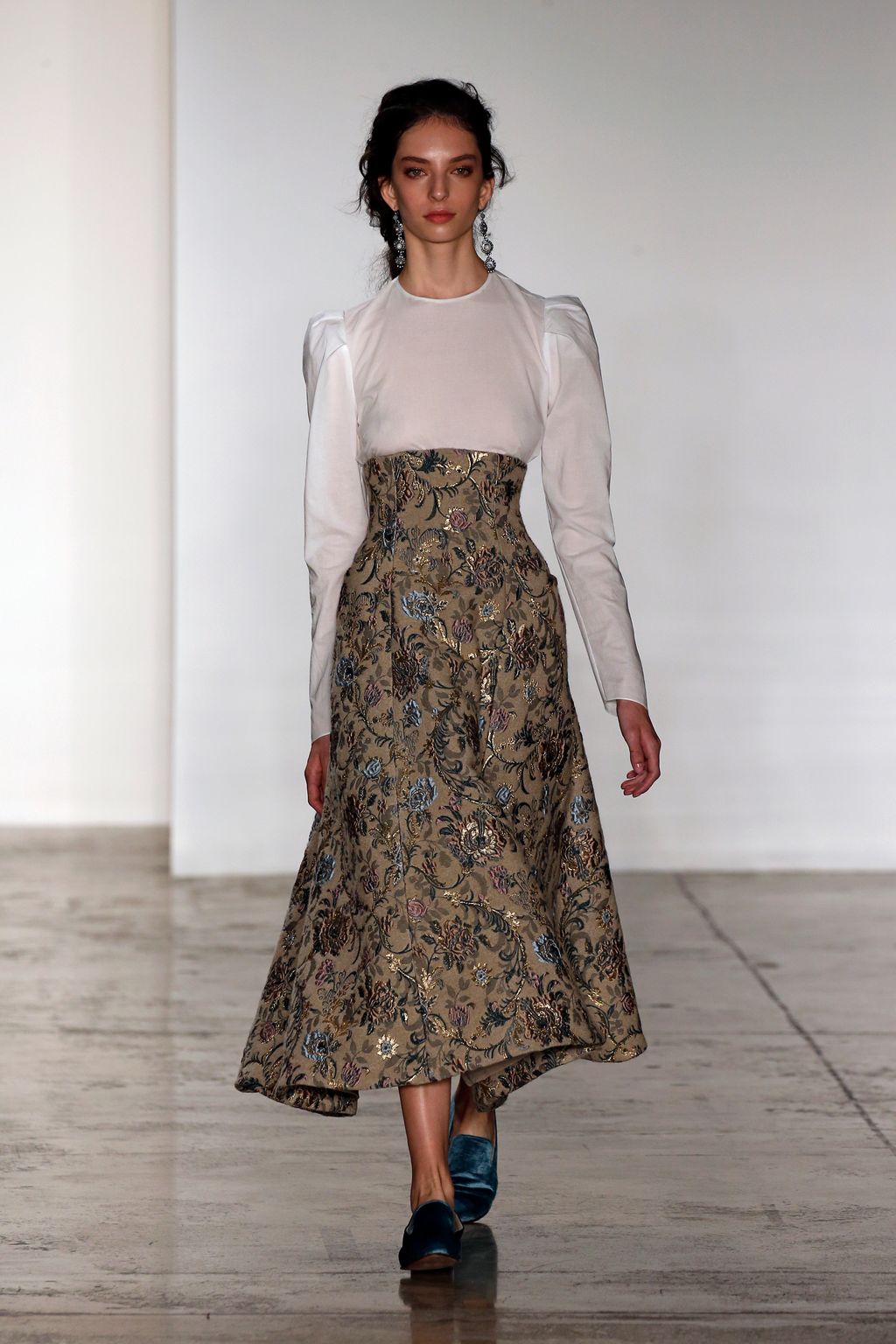 Fashion Week New York Fall/Winter 2016 look 13 from the Brock Collection collection womenswear