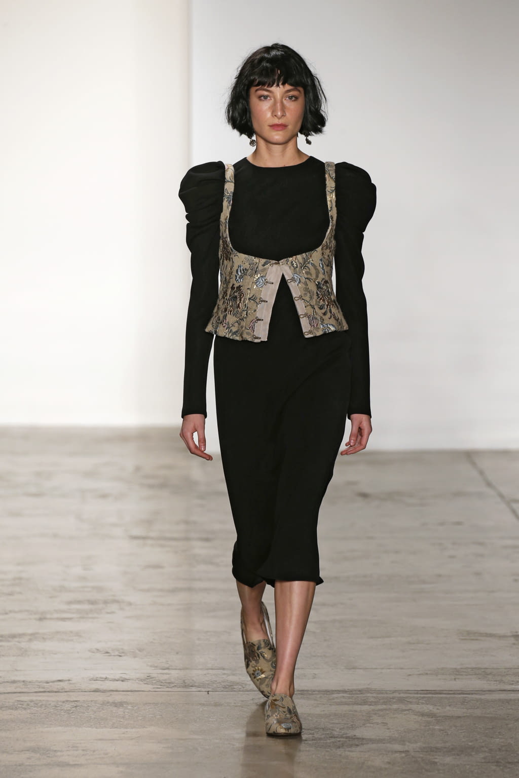 Fashion Week New York Fall/Winter 2016 look 14 from the Brock Collection collection womenswear