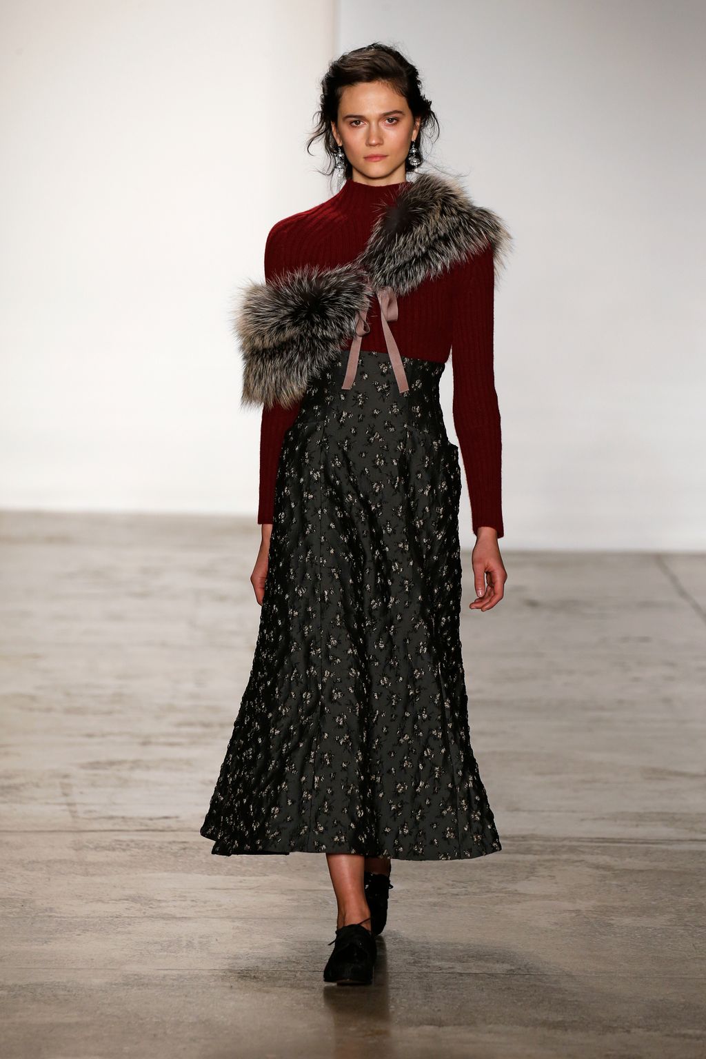 Fashion Week New York Fall/Winter 2016 look 8 from the Brock Collection collection womenswear