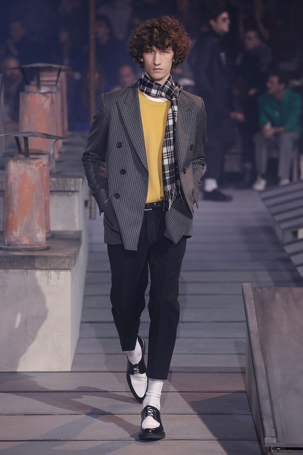 Fashion Week Paris Fall/Winter 2018 look 4 from the Ami collection menswear