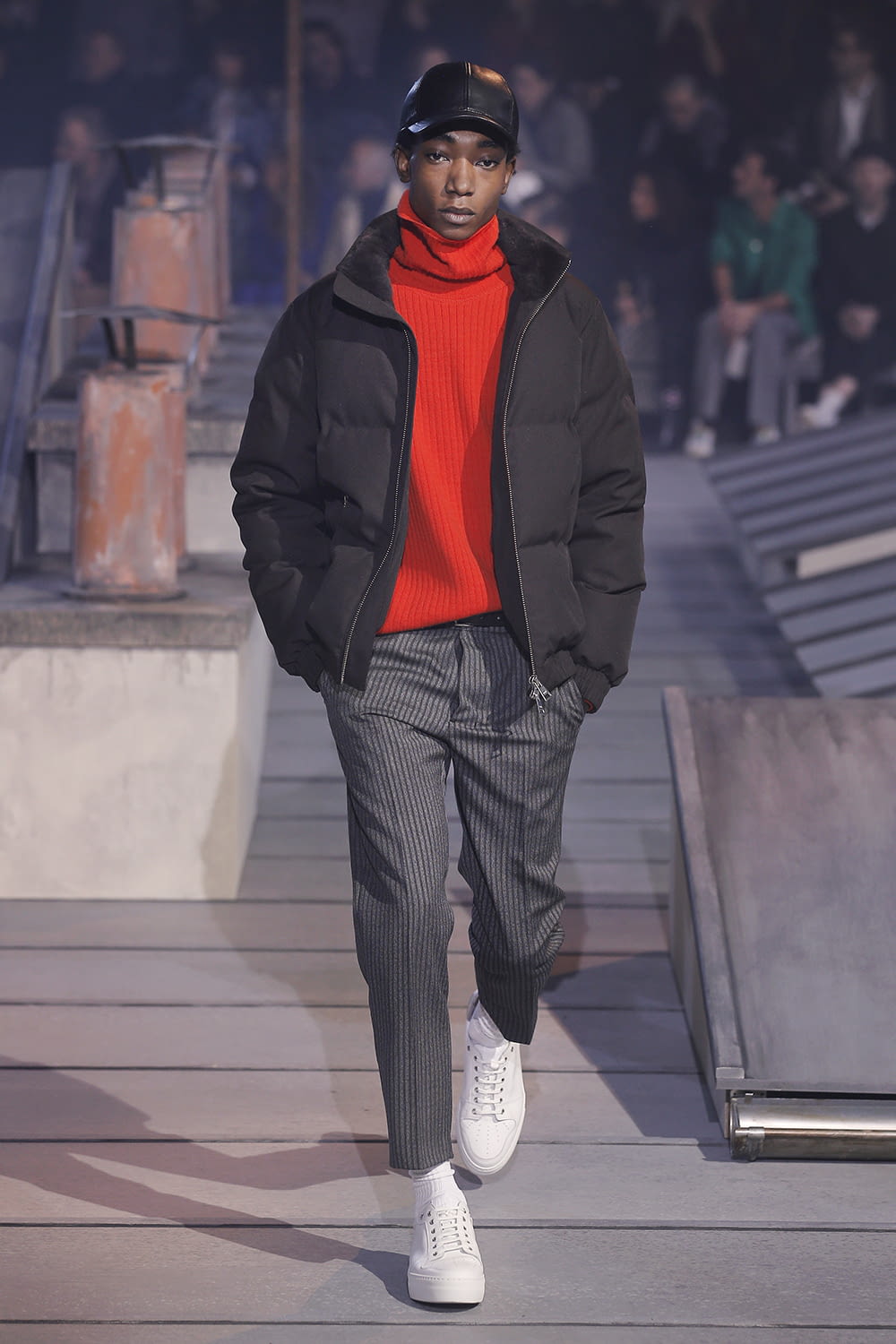 Fashion Week Paris Fall/Winter 2018 look 23 from the Ami collection menswear