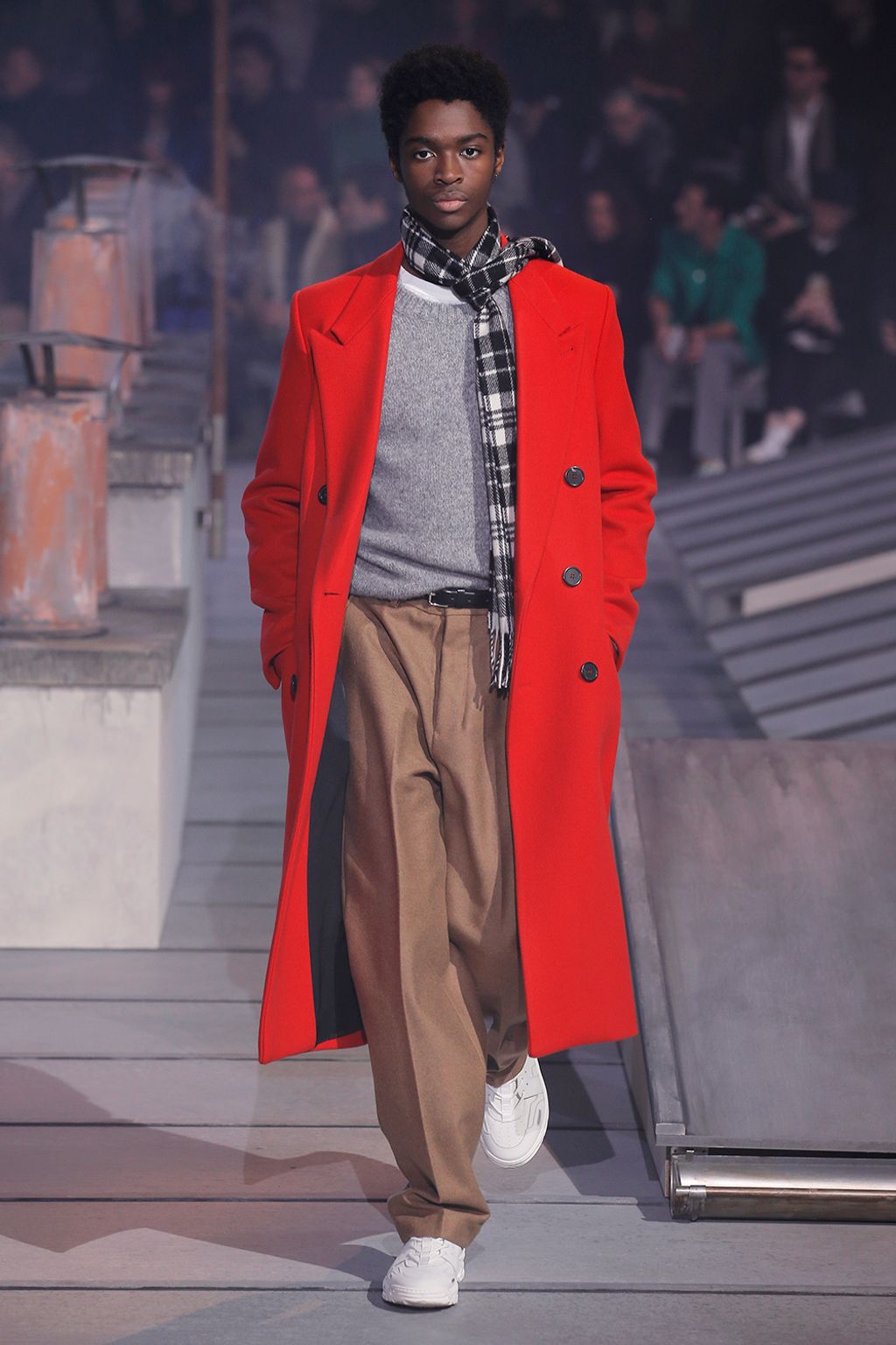 Fashion Week Paris Fall/Winter 2018 look 31 from the Ami collection 男装