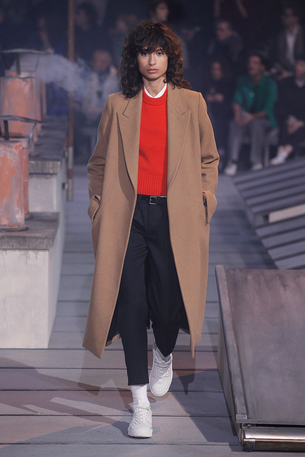 Fashion Week Paris Fall/Winter 2018 look 32 from the Ami collection 男装
