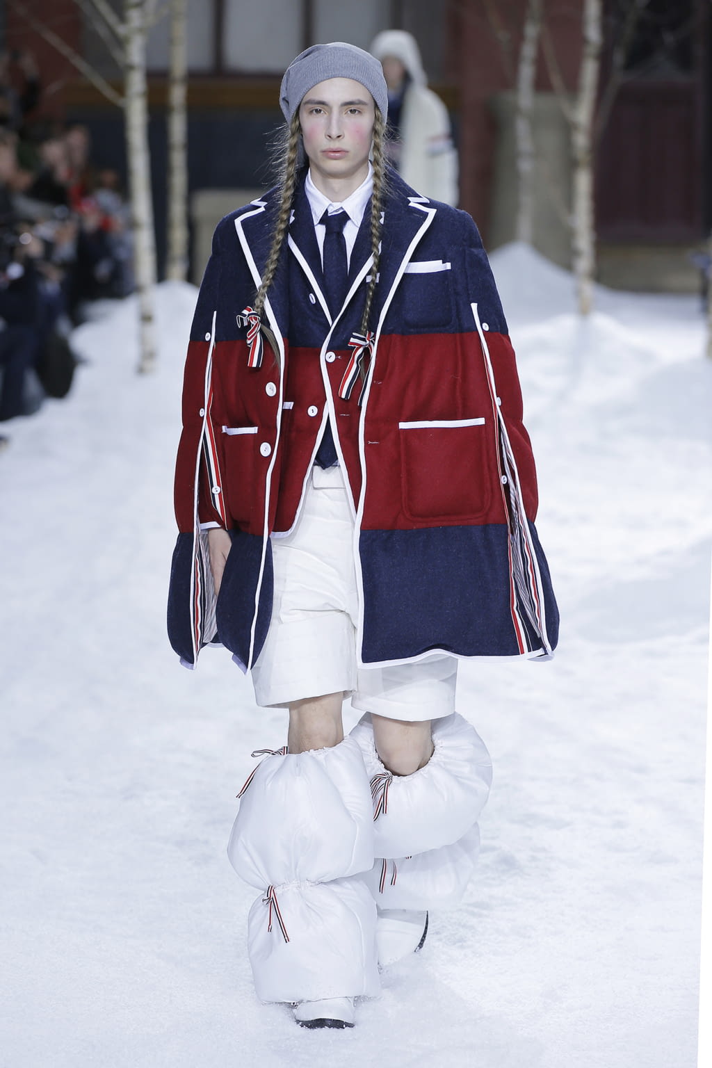 Fashion Week Paris Fall/Winter 2018 look 15 from the Thom Browne collection 男装