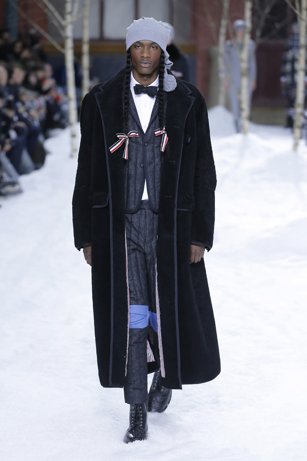 Fashion Week Paris Fall/Winter 2018 look 22 from the Thom Browne collection 男装