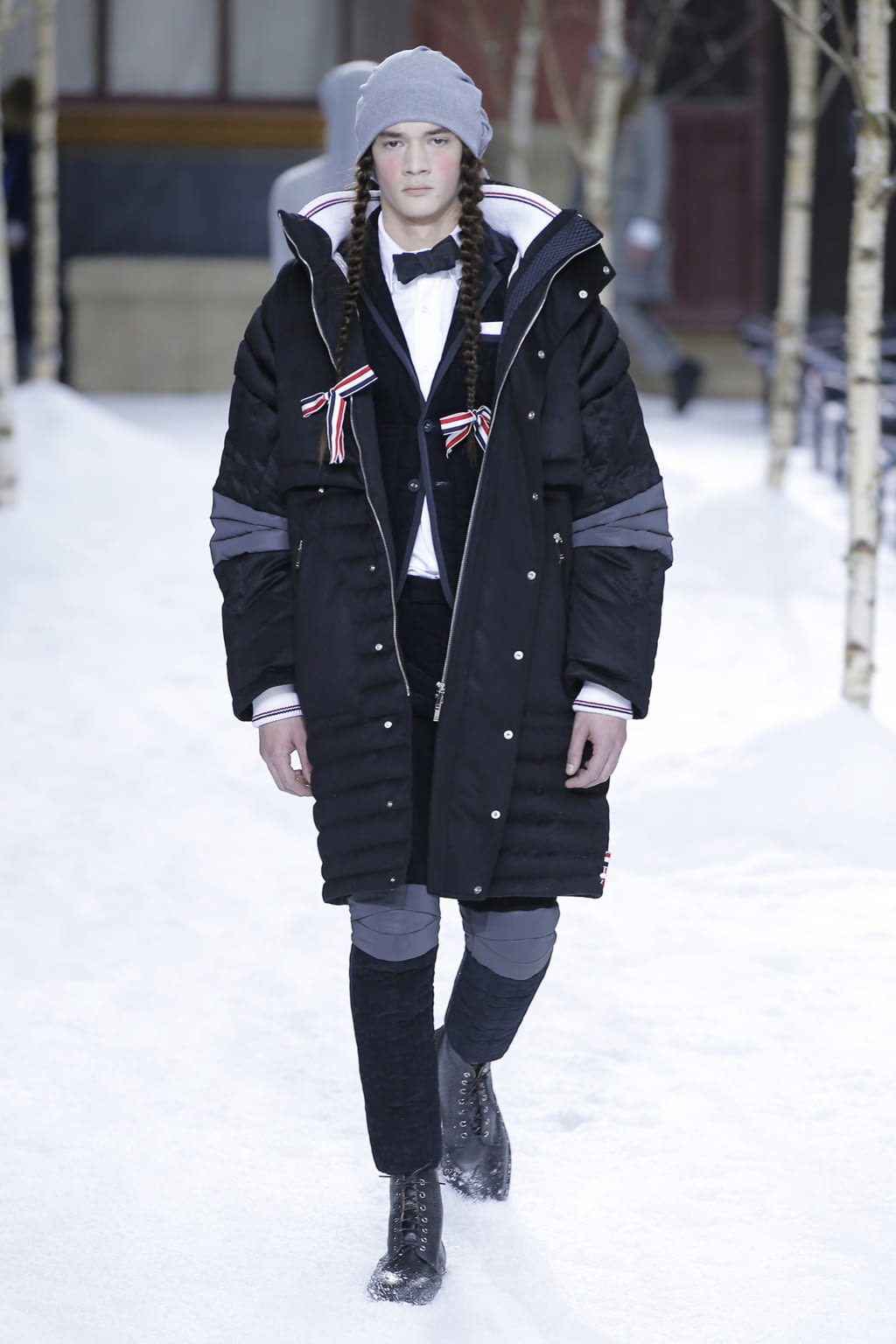 Fashion Week Paris Fall/Winter 2018 look 27 from the Thom Browne collection menswear