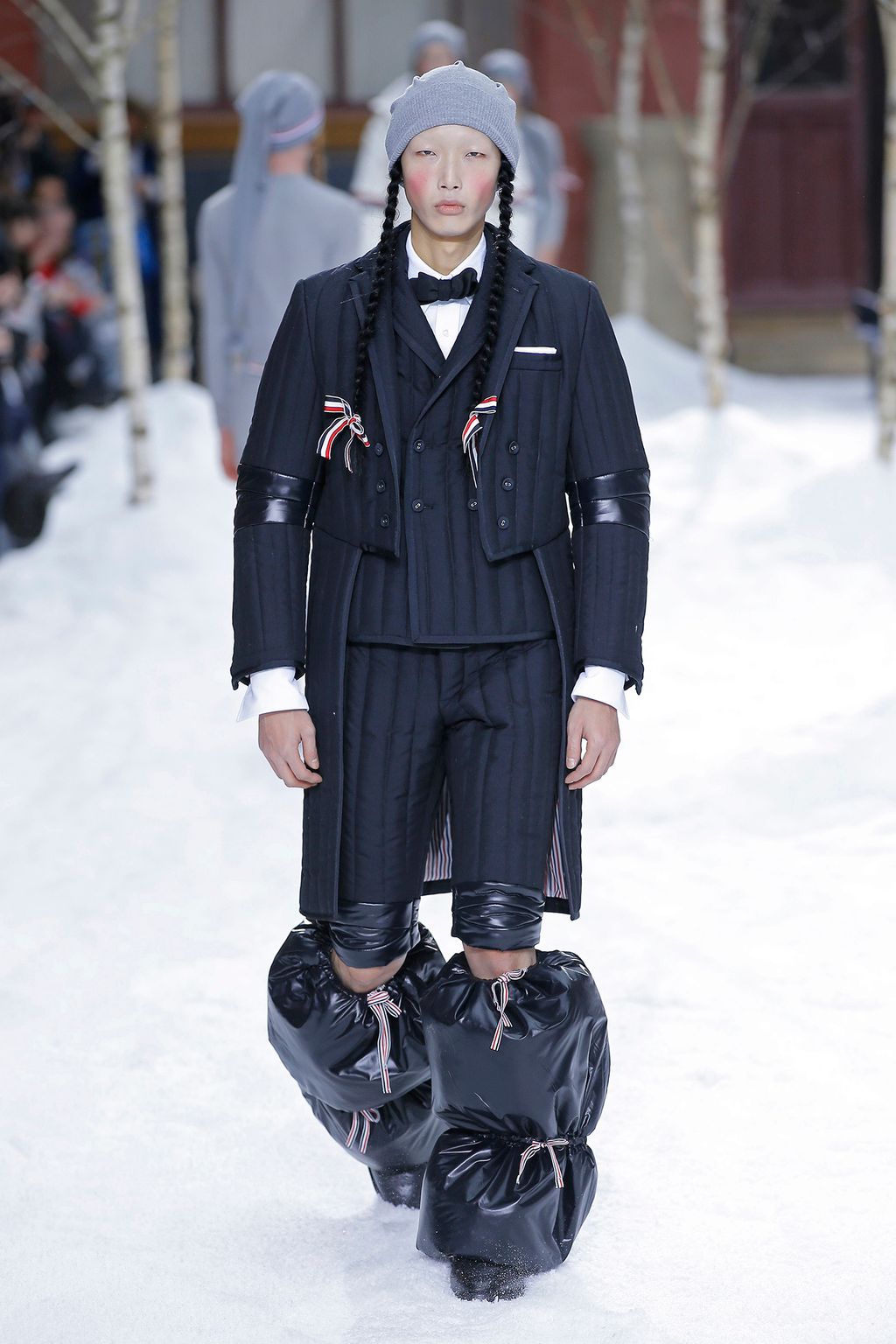 Fashion Week Paris Fall/Winter 2018 look 29 from the Thom Browne collection menswear