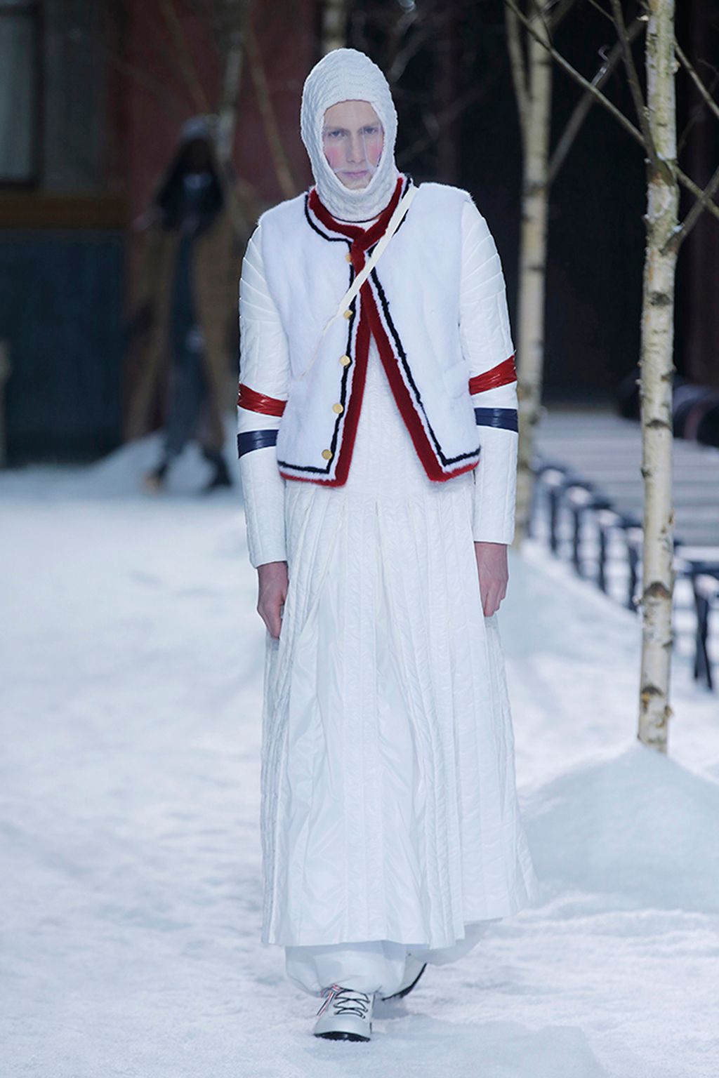 Fashion Week Paris Fall/Winter 2018 look 33 from the Thom Browne collection 男装