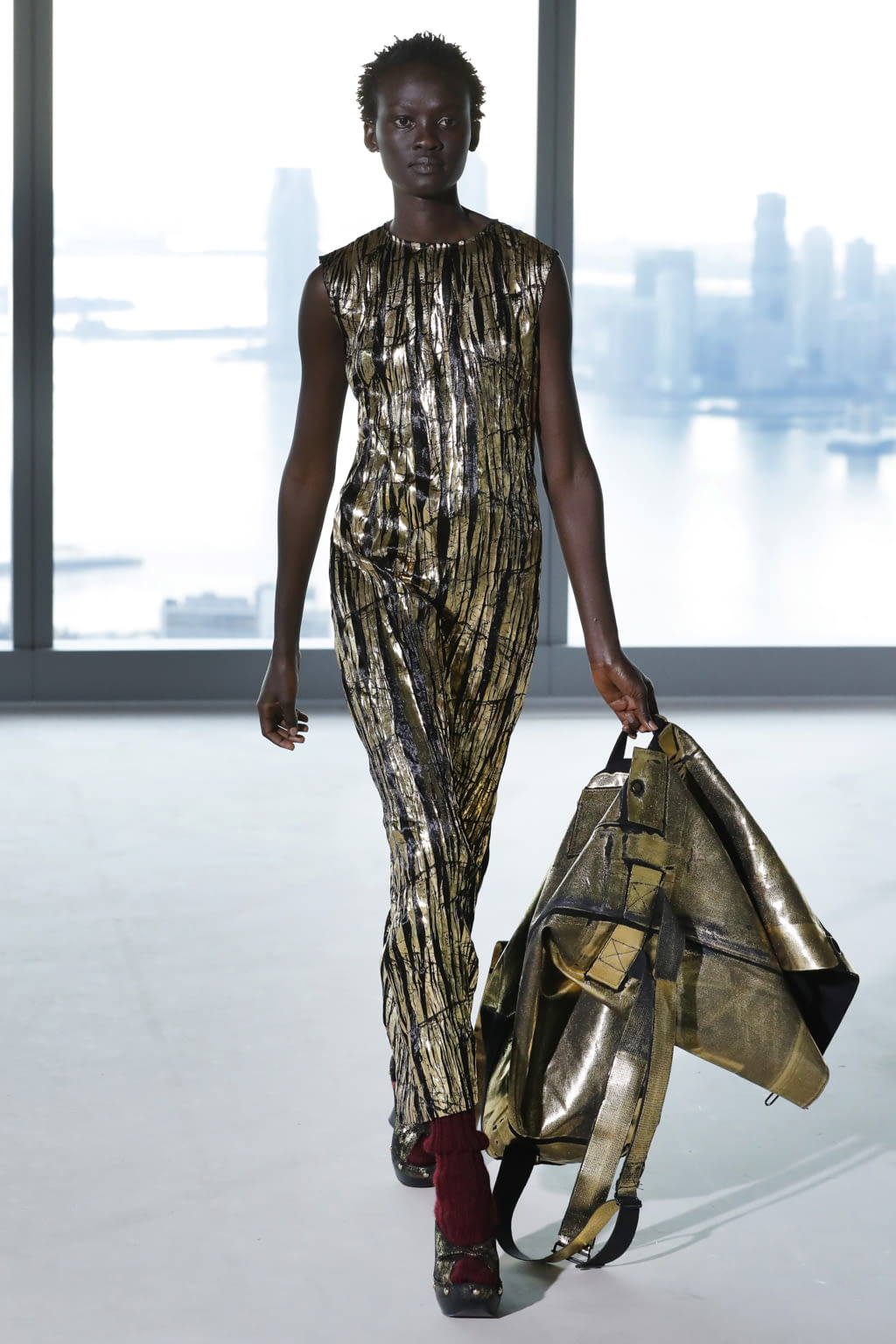Fashion Week New York Fall/Winter 2020 look 1 de la collection Sies Marjan womenswear