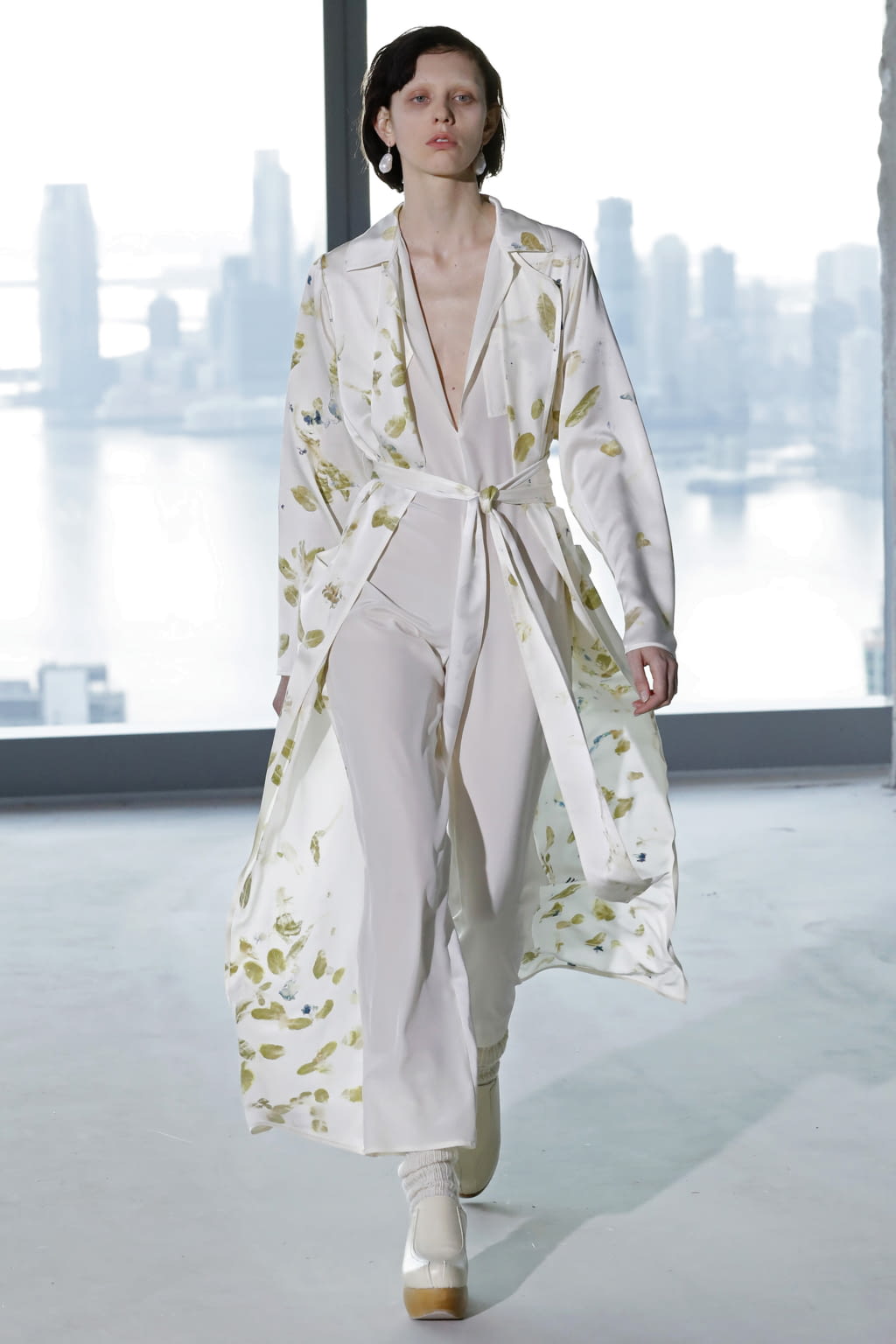 Fashion Week New York Fall/Winter 2020 look 7 de la collection Sies Marjan womenswear