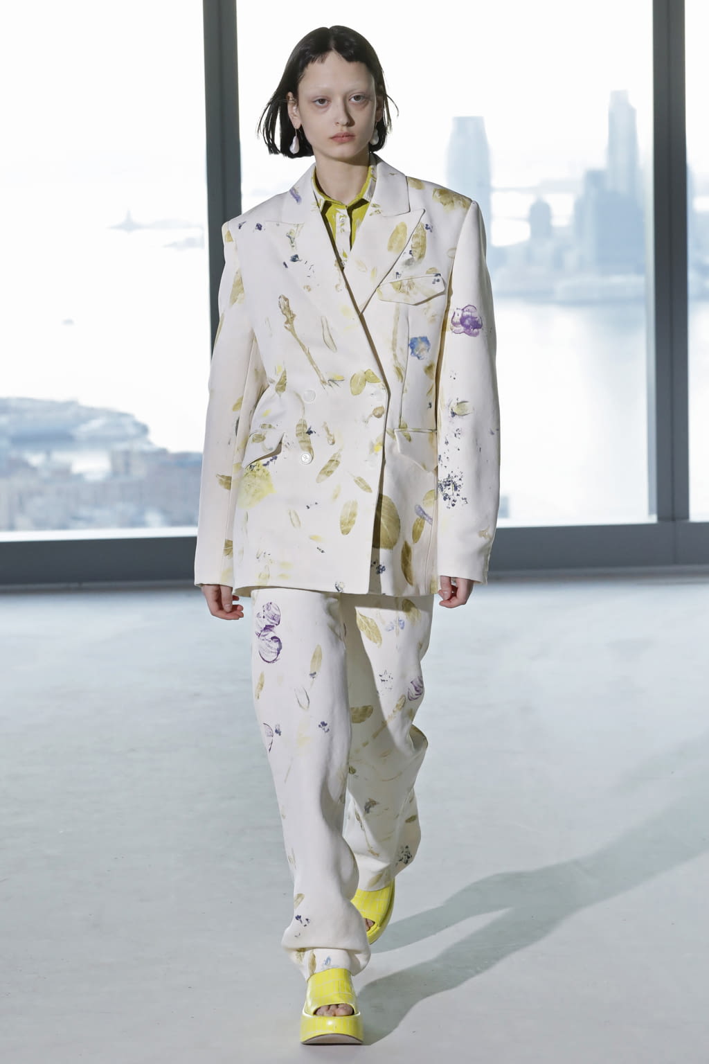 Fashion Week New York Fall/Winter 2020 look 10 from the Sies Marjan collection 女装