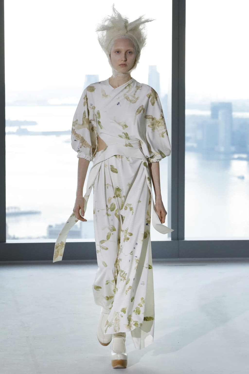 Fashion Week New York Fall/Winter 2020 look 11 from the Sies Marjan collection 女装