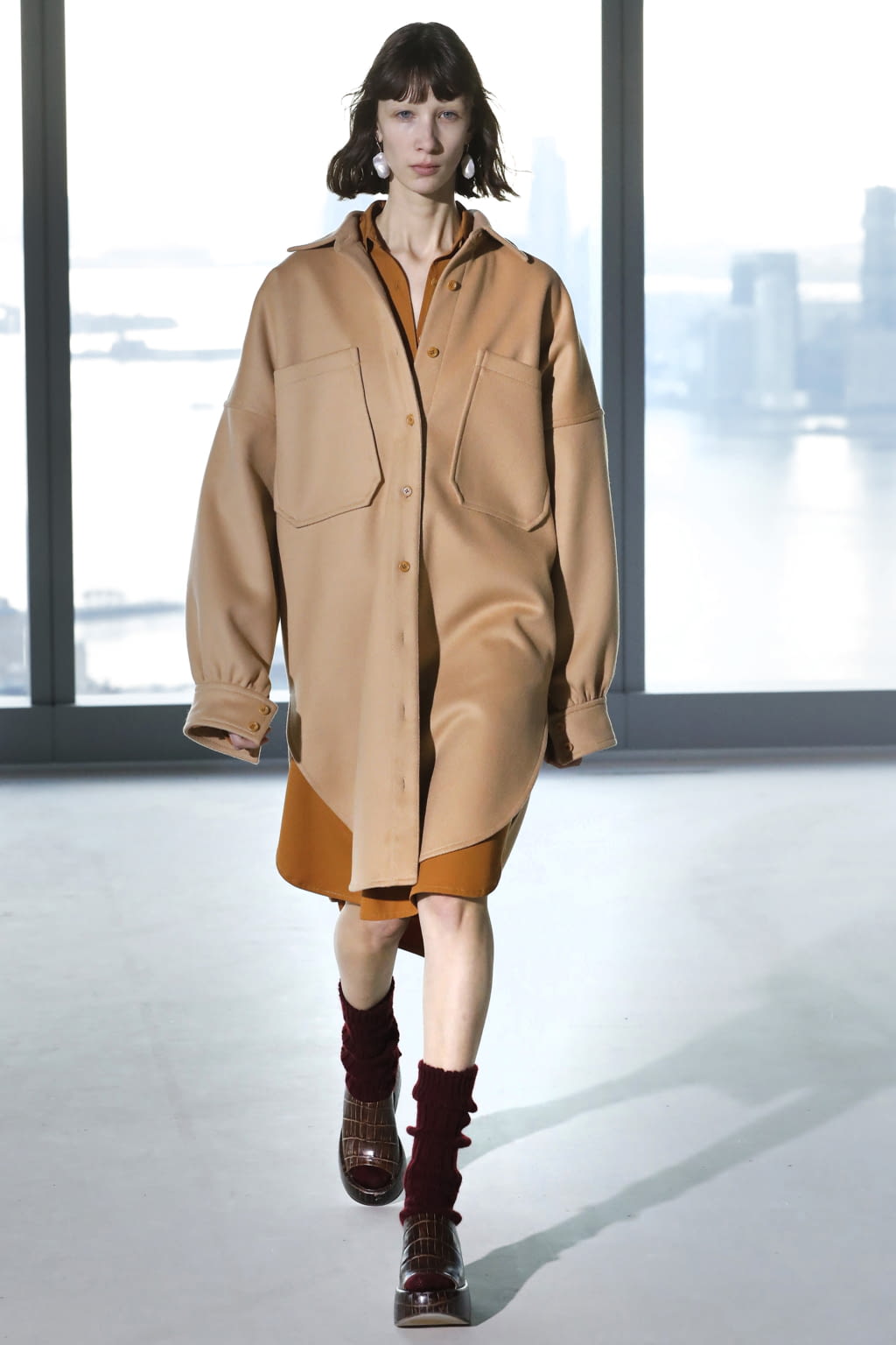 Fashion Week New York Fall/Winter 2020 look 19 from the Sies Marjan collection womenswear