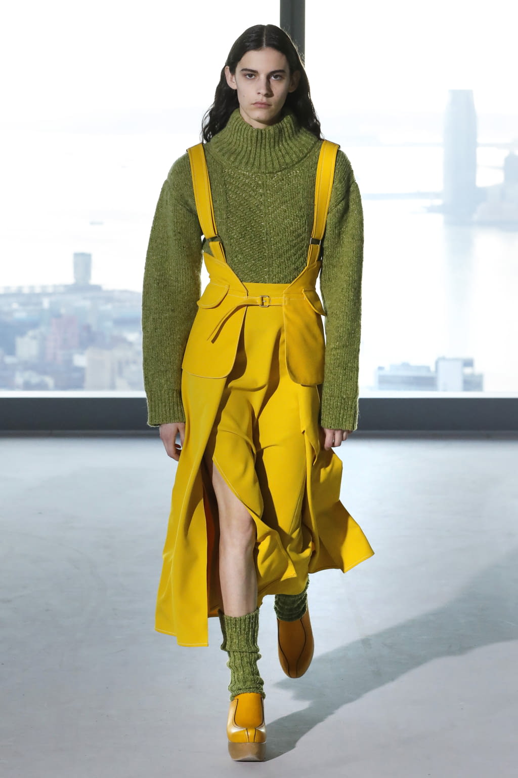Fashion Week New York Fall/Winter 2020 look 27 from the Sies Marjan collection 女装