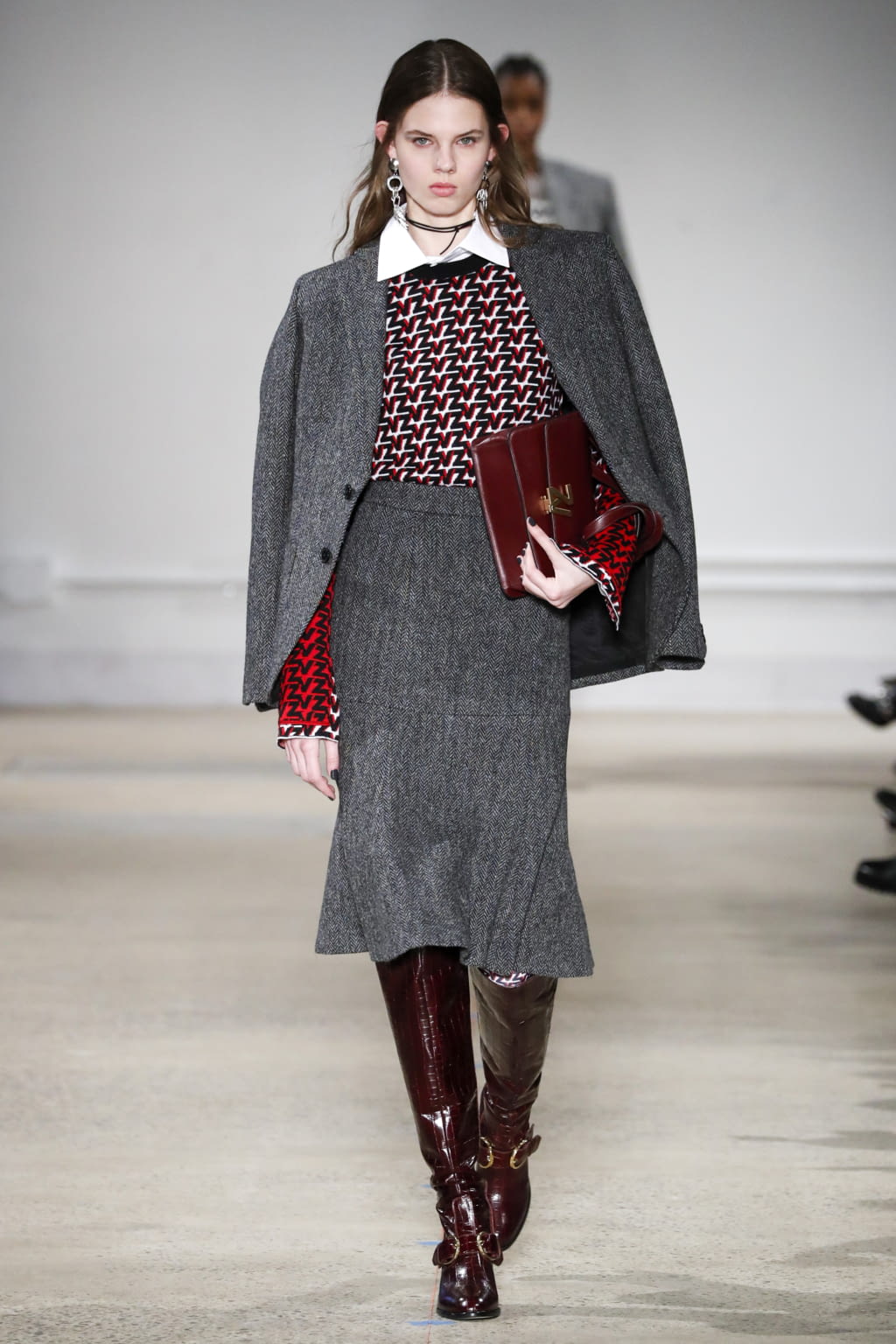 Fashion Week New York Fall/Winter 2020 look 7 from the Zadig&Voltaire collection 女装