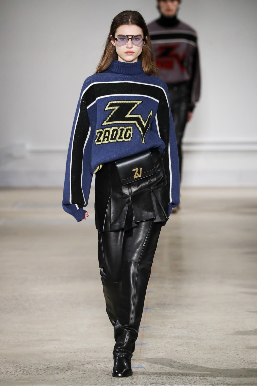 Fashion Week New York Fall/Winter 2020 look 43 from the Zadig&Voltaire collection 女装