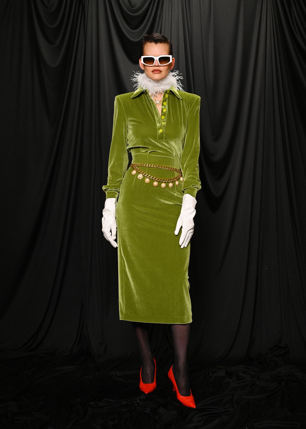 Fashion Week Paris Fall/Winter 2023 look 39 from the ROWEN ROSE collection womenswear