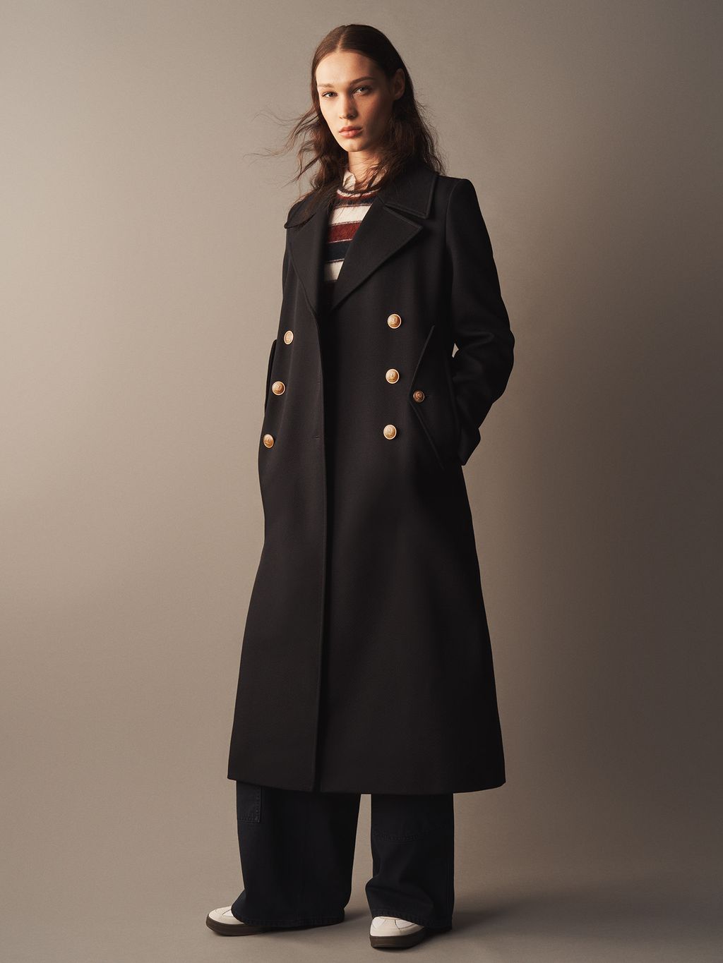 Fashion Week New York Fall/Winter 2024 look 1 from the Hilfiger Collection collection 女装