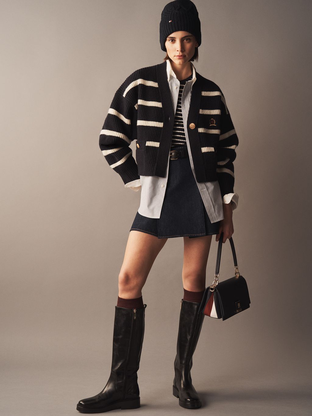 Fashion Week New York Fall/Winter 2024 look 9 from the Hilfiger Collection collection womenswear