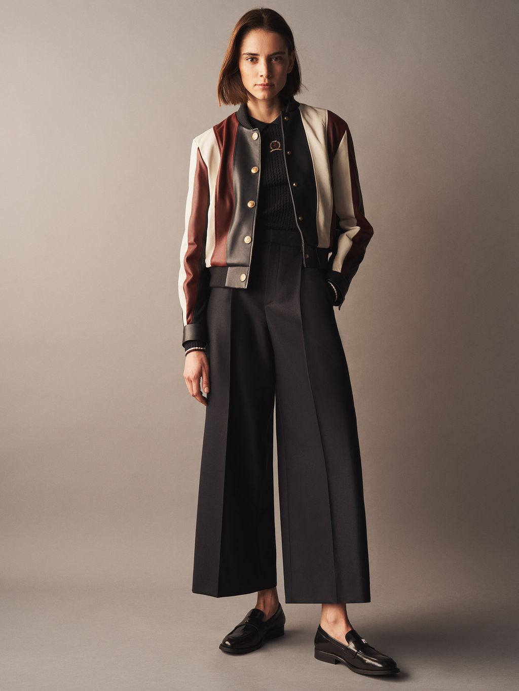 Fashion Week New York Fall/Winter 2024 look 11 from the Hilfiger Collection collection 女装