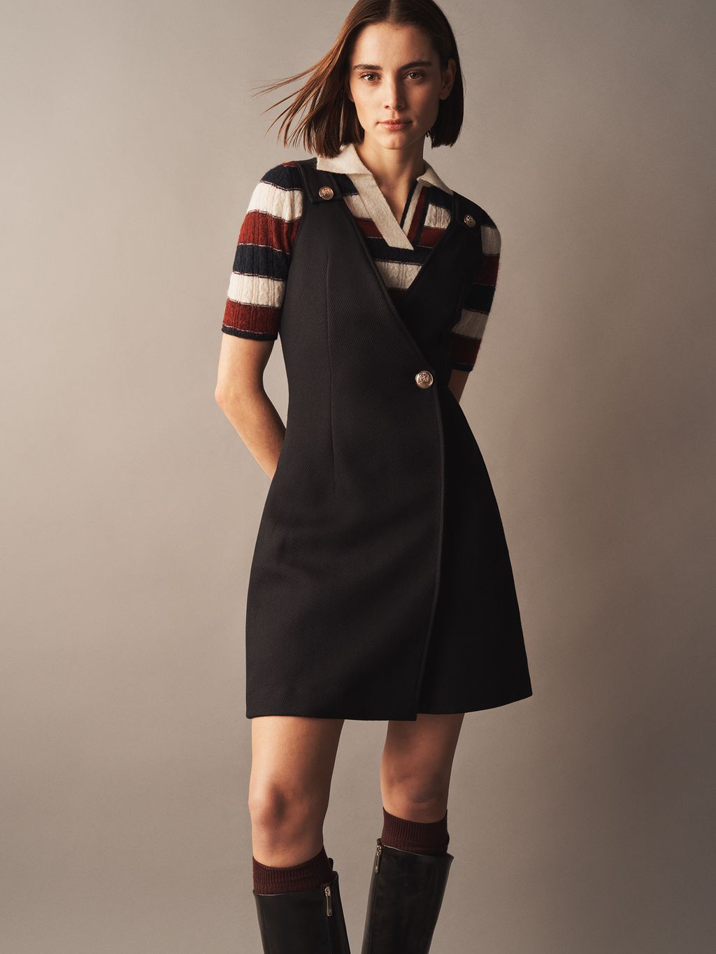 Fashion Week New York Fall/Winter 2024 look 13 from the Hilfiger Collection collection womenswear