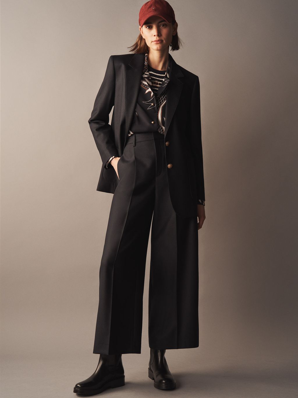 Fashion Week New York Fall/Winter 2024 look 15 de la collection Hilfiger Collection womenswear