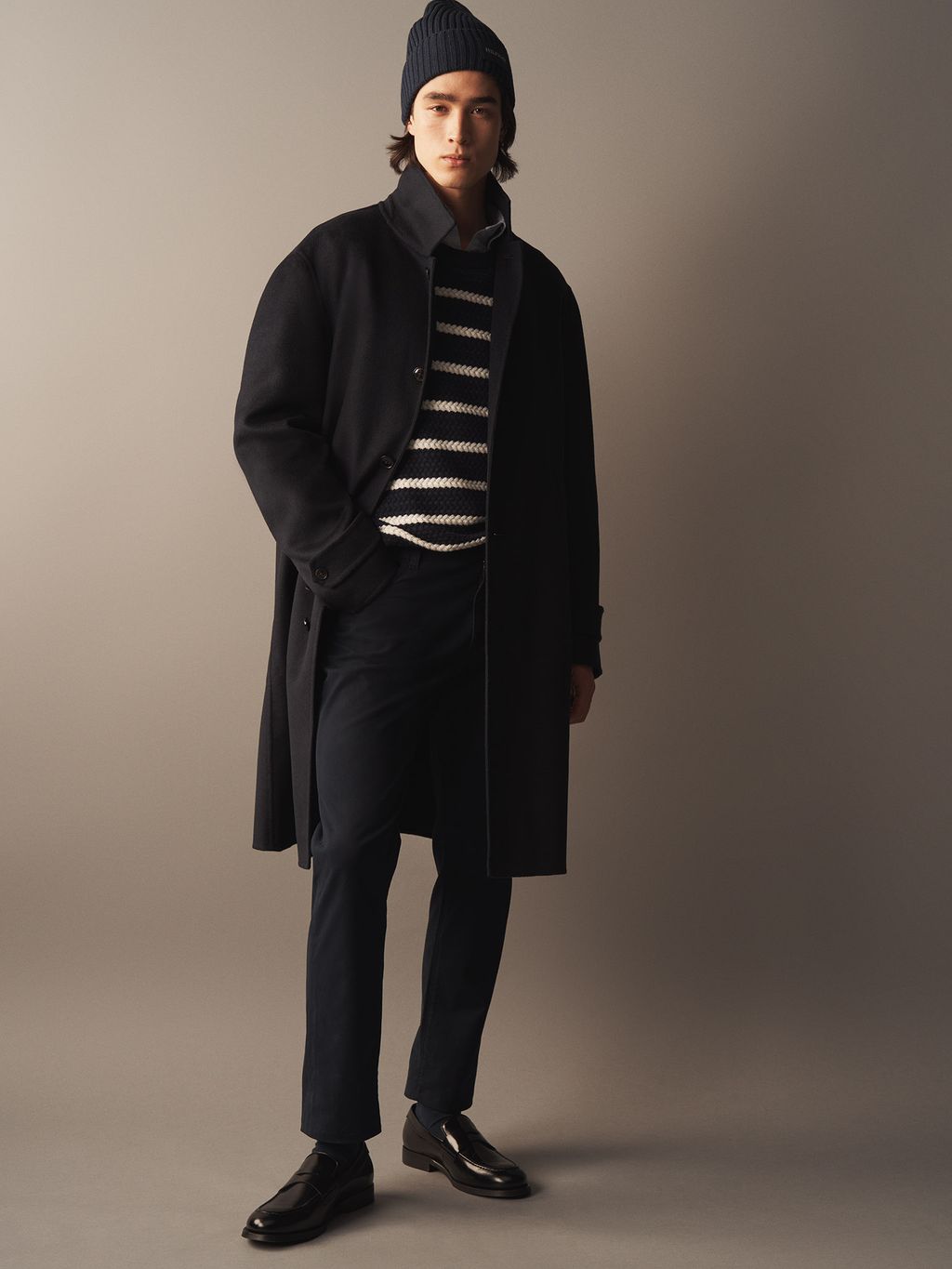 Fashion Week New York Fall/Winter 2024 look 20 from the Tommy Hilfiger collection menswear