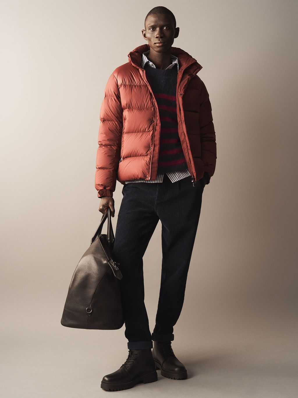 Fashion Week New York Fall/Winter 2024 look 24 from the Tommy Hilfiger collection menswear