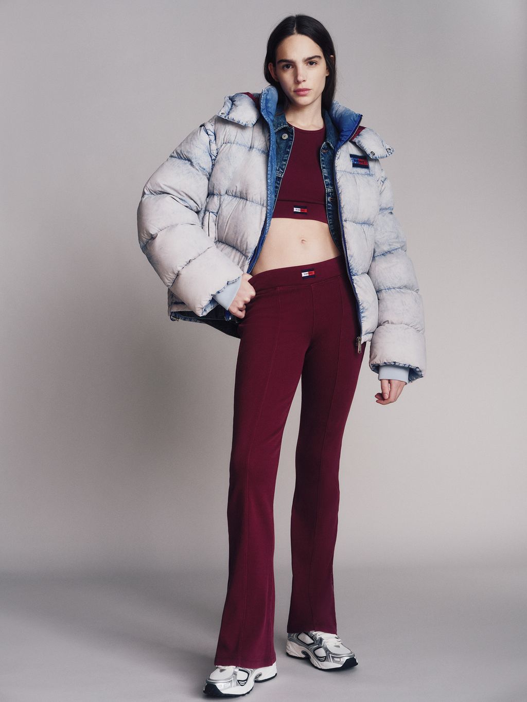 Fashion Week New York Fall/Winter 2024 look 5 from the Tommy Collection collection womenswear