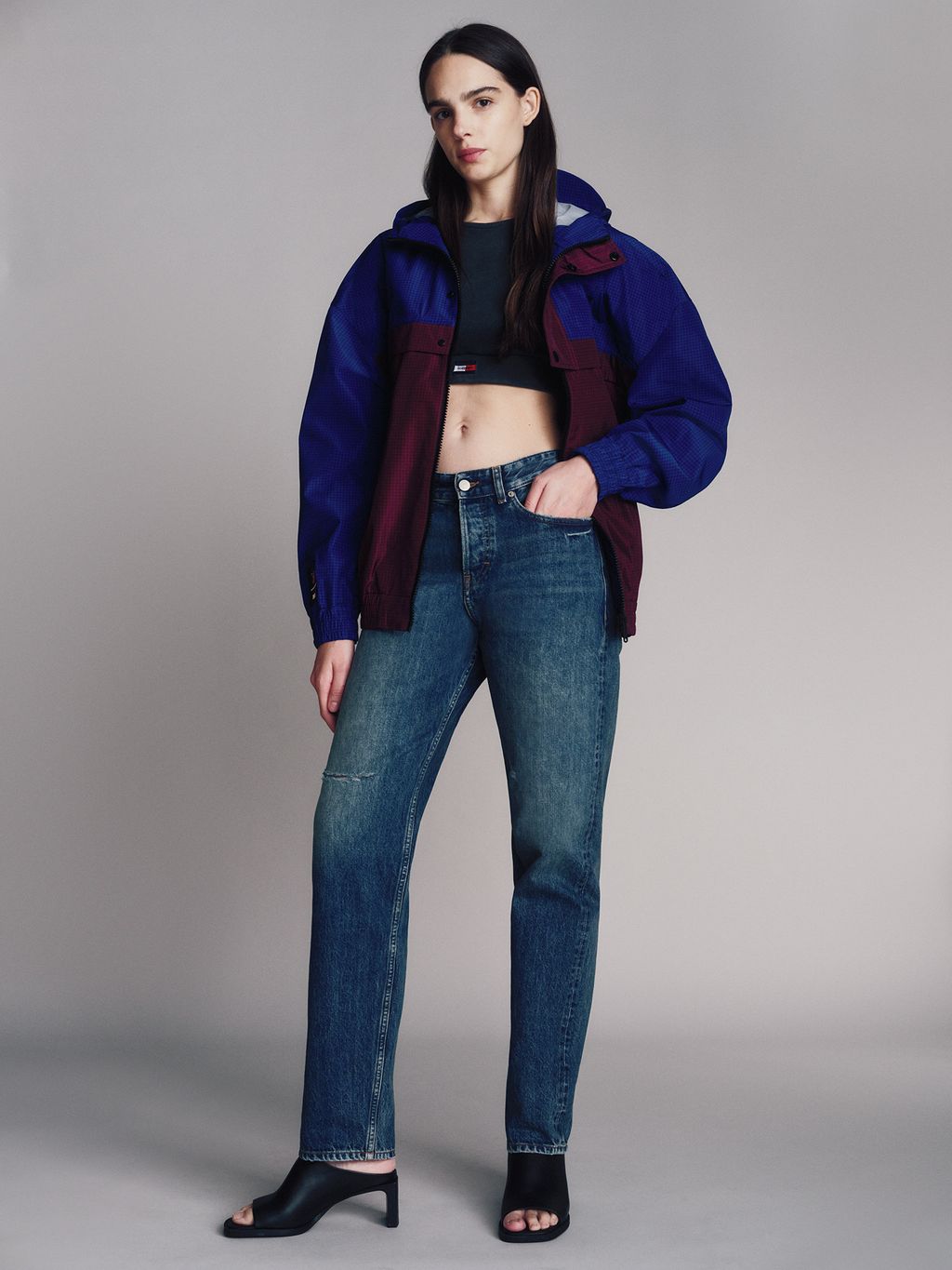 Fashion Week New York Fall/Winter 2024 look 9 from the Tommy Collection collection womenswear