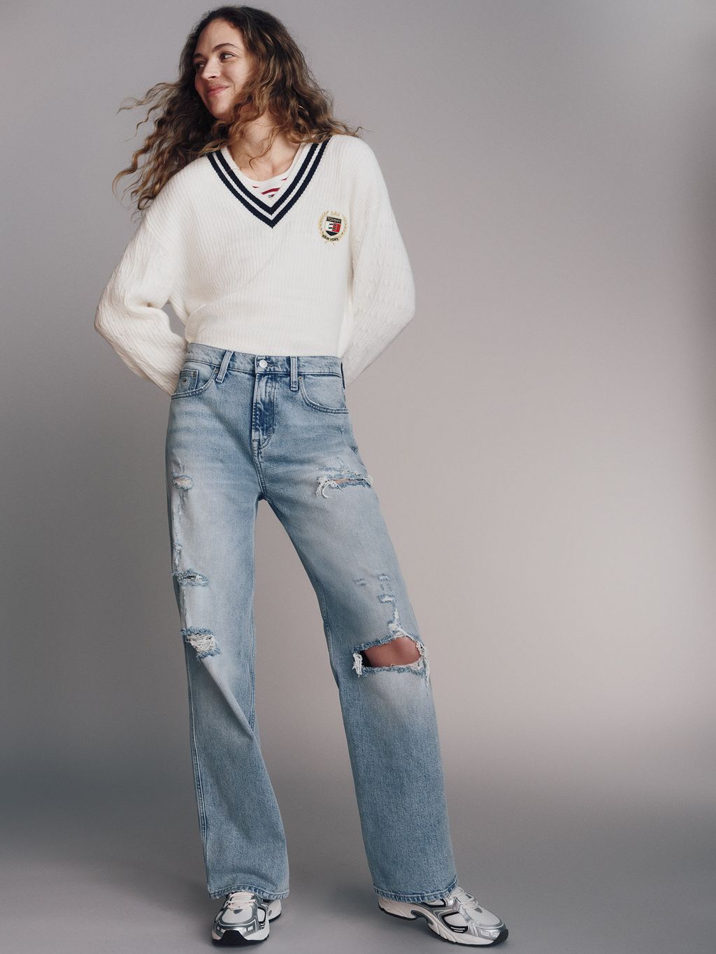 Fashion Week New York Fall/Winter 2024 look 3 de la collection Tommy Jeans womenswear