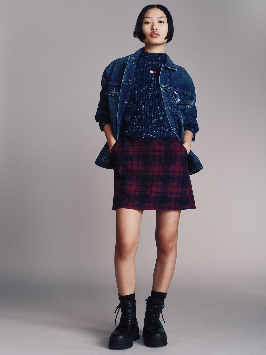 Fashion Week New York Fall/Winter 2024 look 17 de la collection Tommy Jeans womenswear