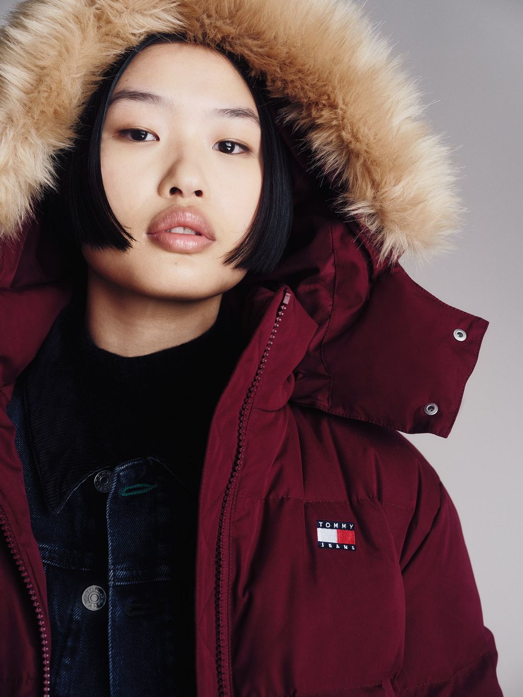 Fashion Week New York Fall/Winter 2024 look 29 from the Tommy Jeans collection 女装