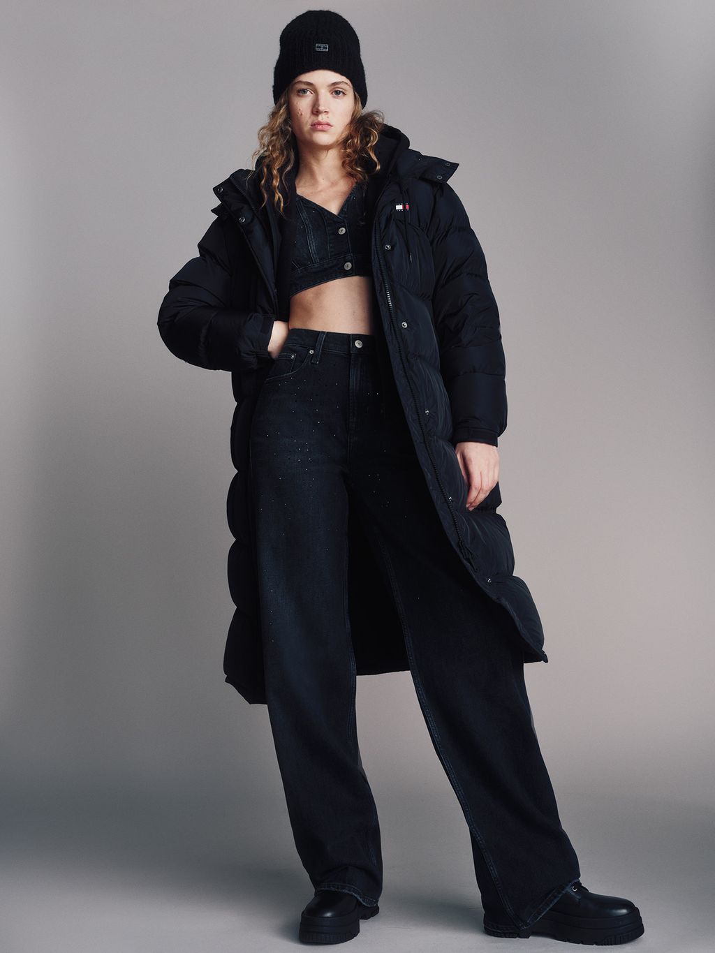 Fashion Week New York Fall/Winter 2024 look 31 from the Tommy Jeans collection womenswear
