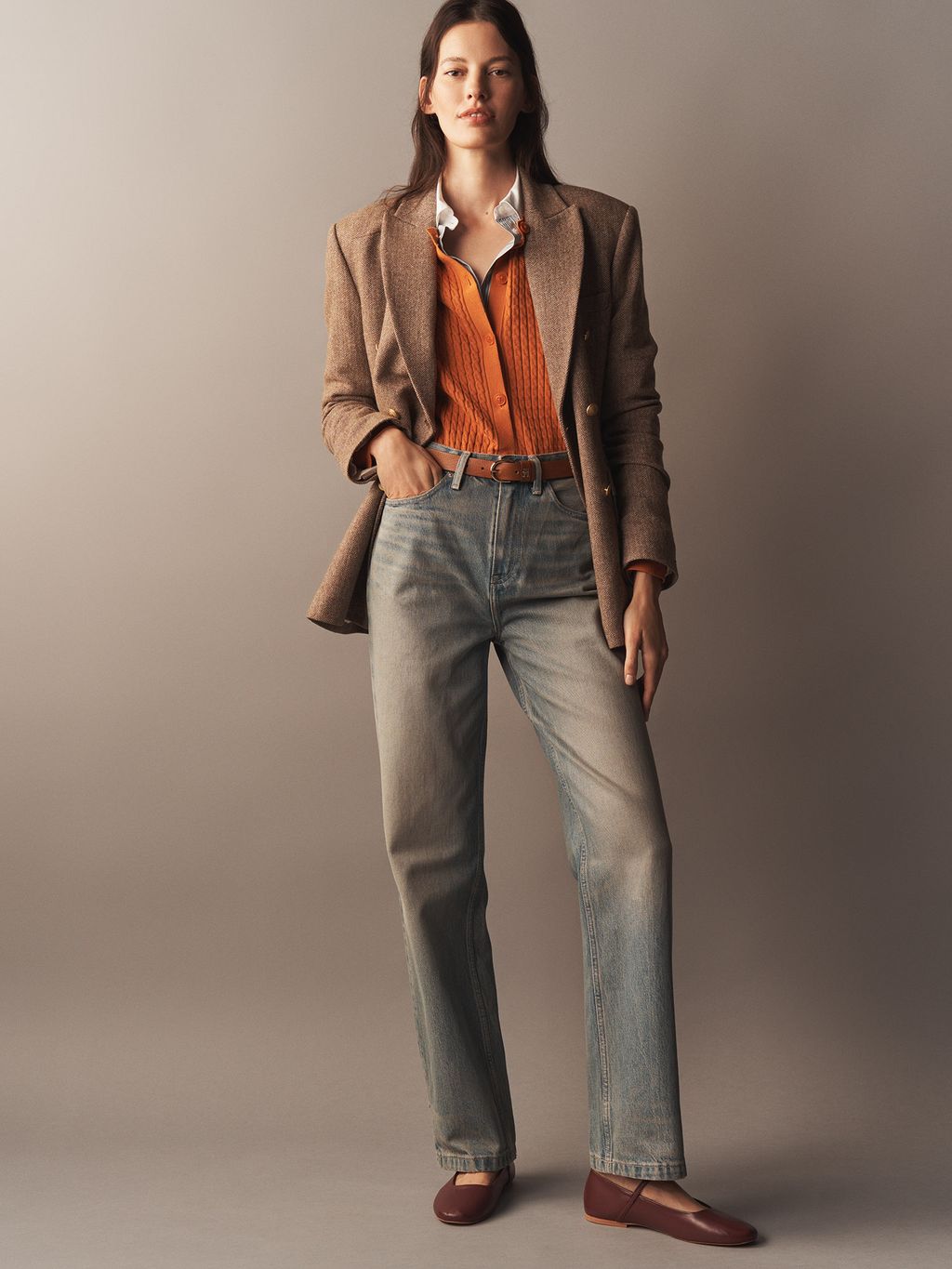 Fashion Week New York Fall/Winter 2024 look 67 from the Tommy Hilfiger collection 女装