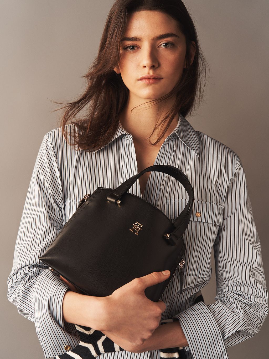 Fashion Week New York Fall/Winter 2024 look 69 from the Tommy Hilfiger collection womenswear