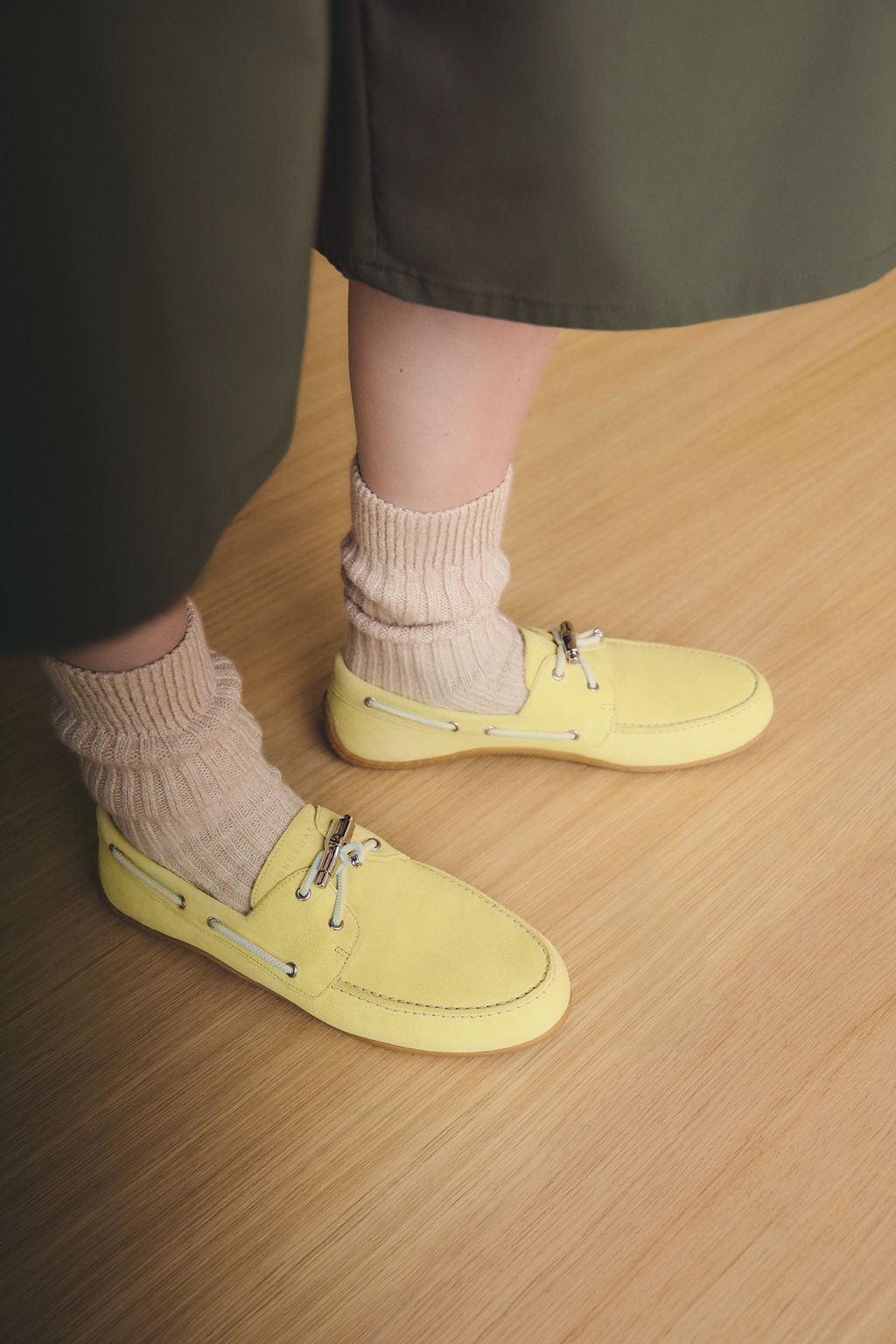 Fashion Week Paris Fall/Winter 2026 look 12 from the Longchamp collection womenswear