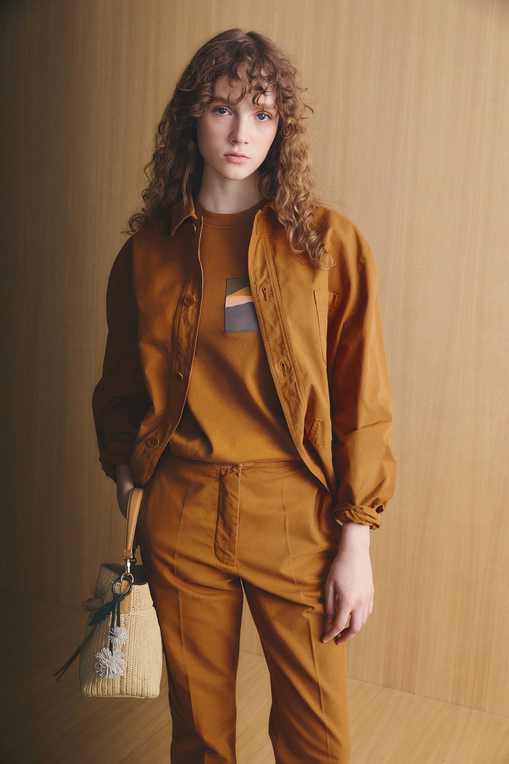 Fashion Week Paris Fall/Winter 2026 look 16 from the Longchamp collection womenswear