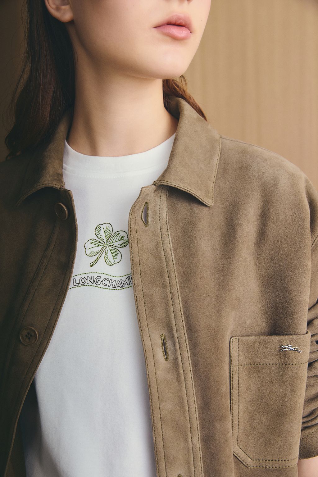 Fashion Week Paris Fall/Winter 2026 look 19 from the Longchamp collection 女装