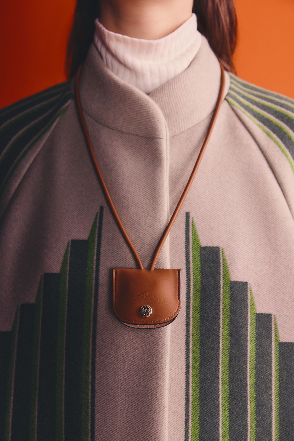 Fashion Week Paris Fall/Winter 2026 look 34 from the Longchamp collection womenswear