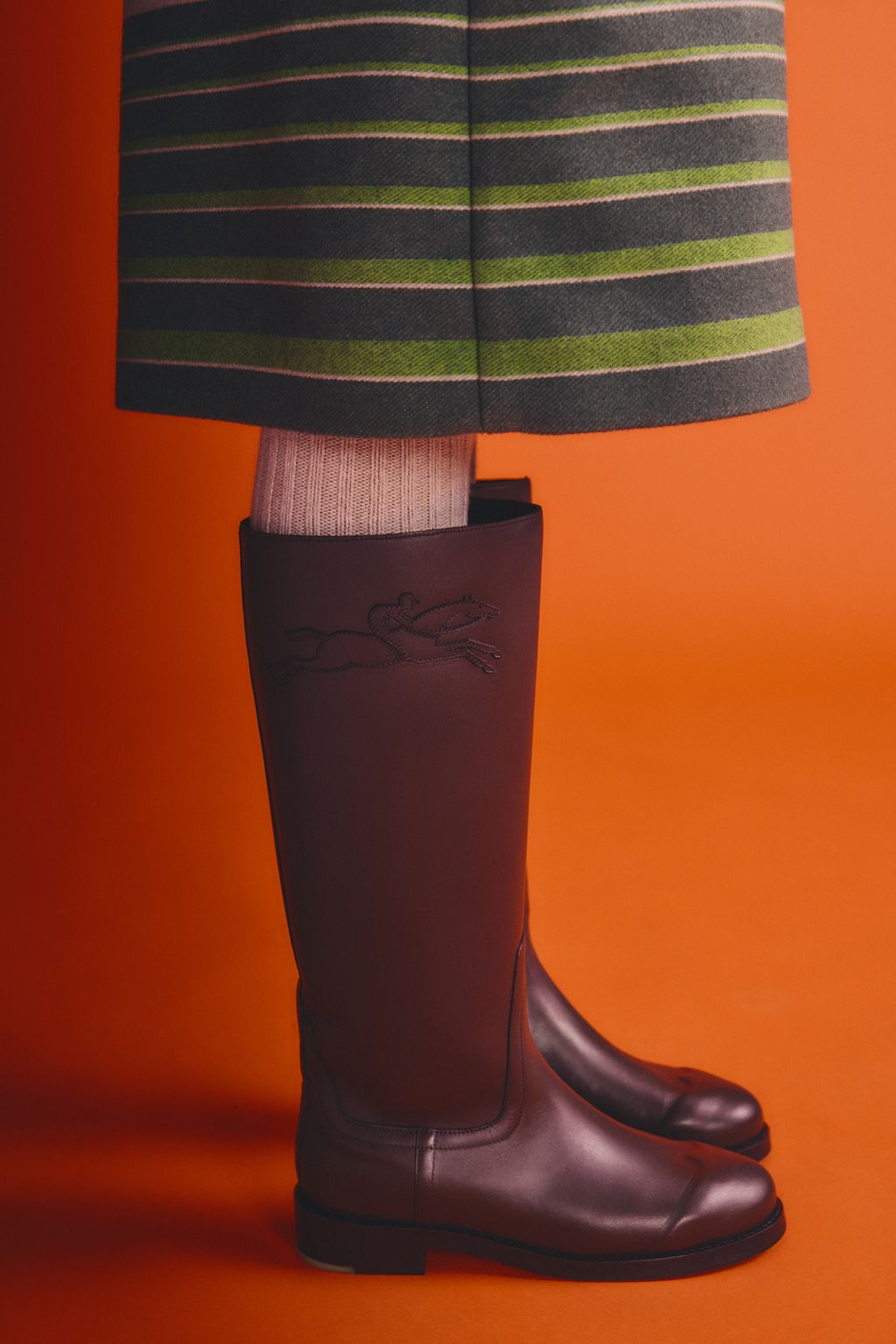 Fashion Week Paris Fall/Winter 2026 look 36 from the Longchamp collection womenswear