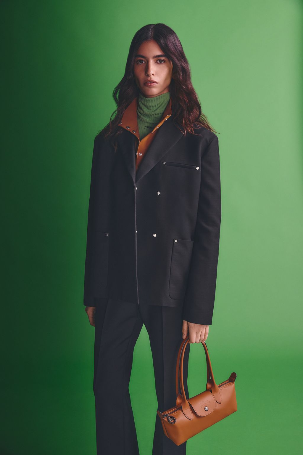 Fashion Week Paris Fall/Winter 2026 look 39 from the Longchamp collection womenswear