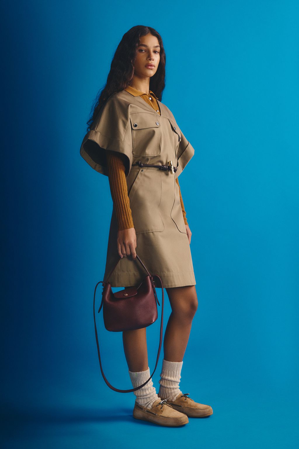 Fashion Week Paris Fall/Winter 2026 look 52 from the Longchamp collection 女装