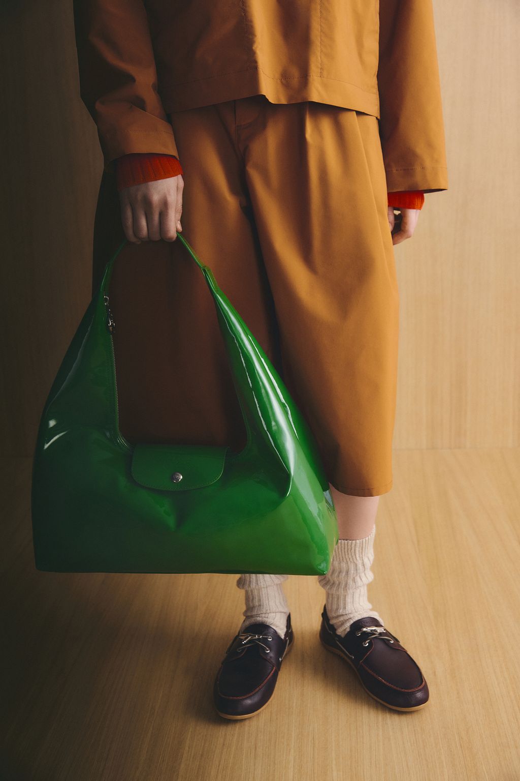 Fashion Week Paris Fall/Winter 2026 look 59 from the Longchamp collection 女装