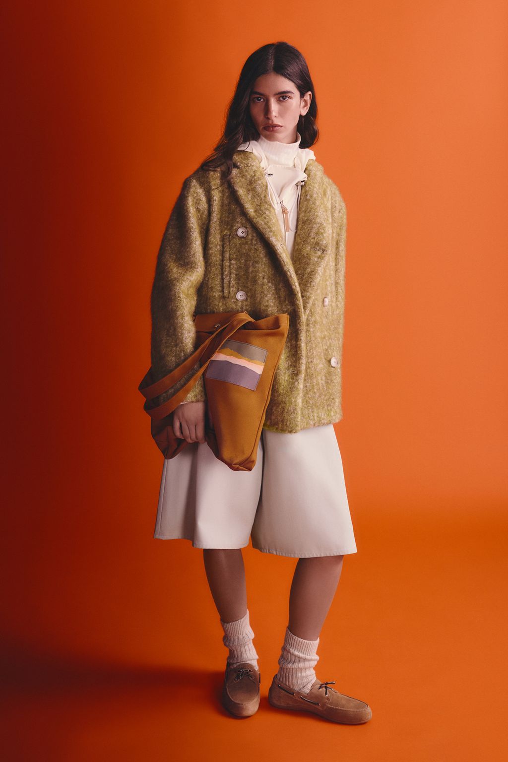 Fashion Week Paris Fall/Winter 2026 look 61 from the Longchamp collection 女装