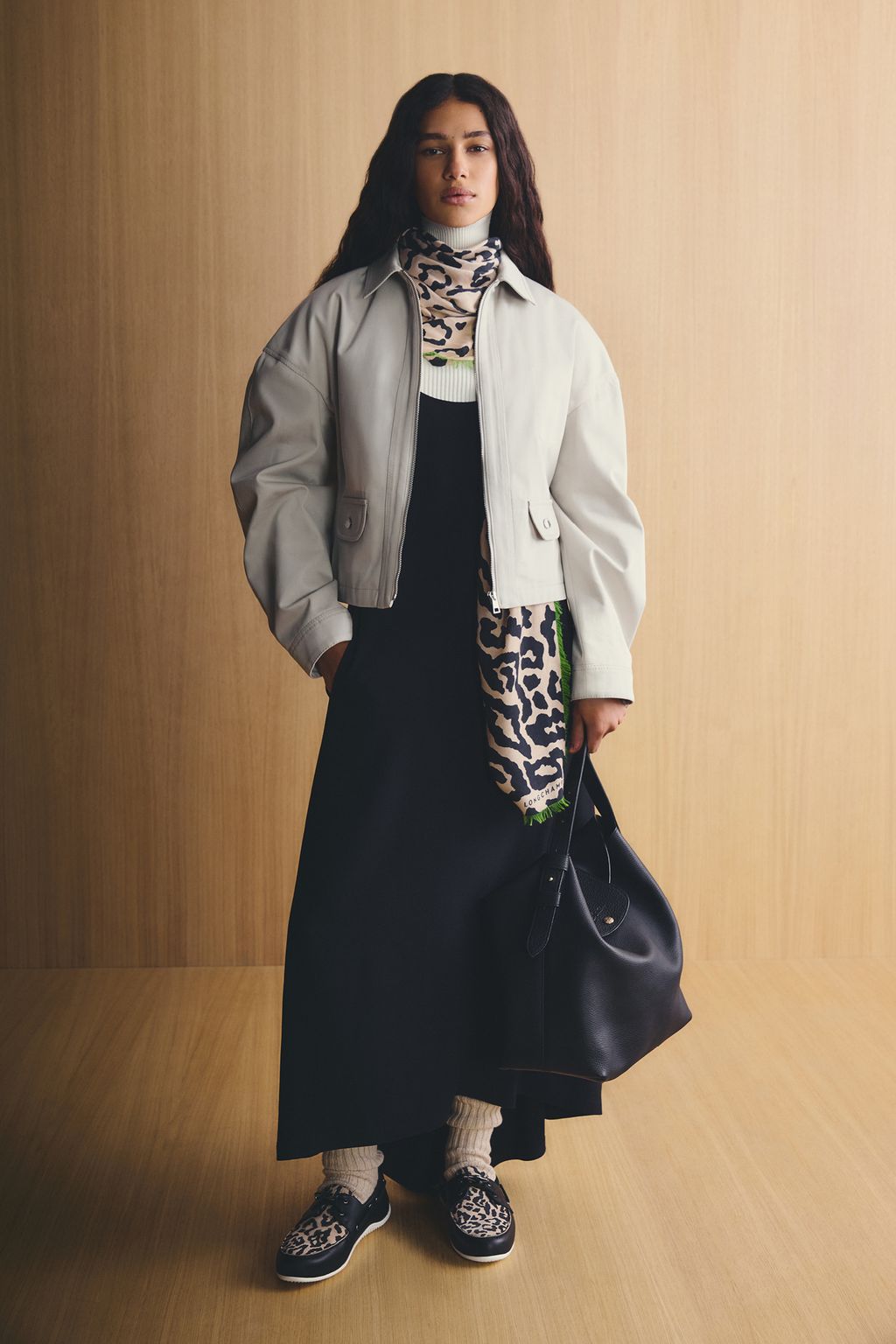 Fashion Week Paris Fall/Winter 2026 look 69 from the Longchamp collection 女装