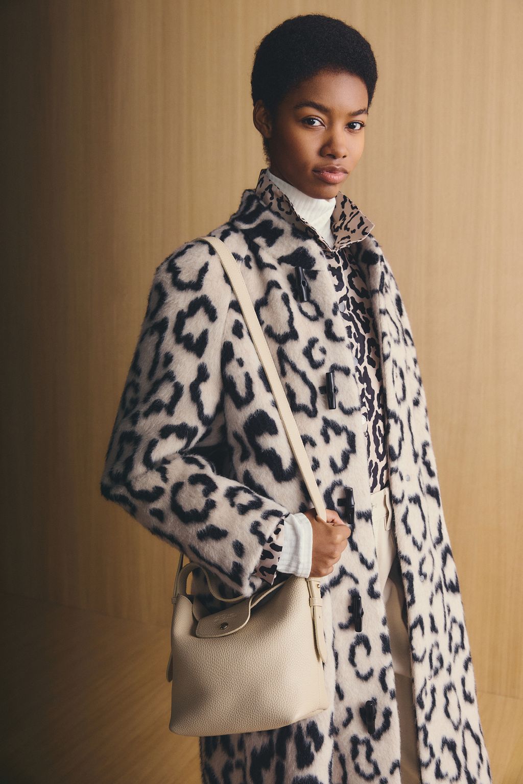 Fashion Week Paris Fall/Winter 2026 look 74 from the Longchamp collection 女装