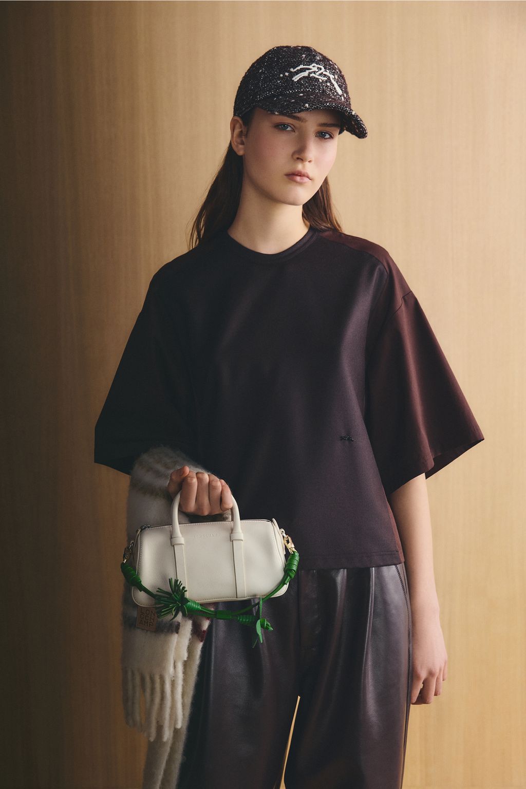 Fashion Week Paris Fall/Winter 2026 look 27 from the Longchamp collection 女装