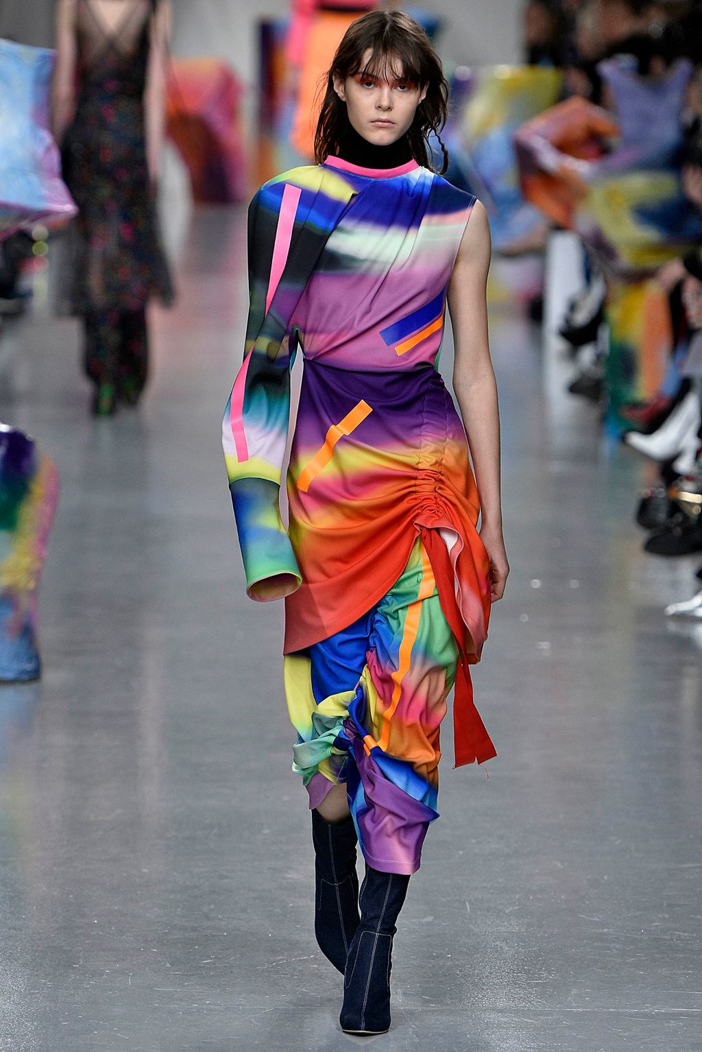 Fashion Week London Fall/Winter 2017 look 23 from the Fyodor Golan collection 女装