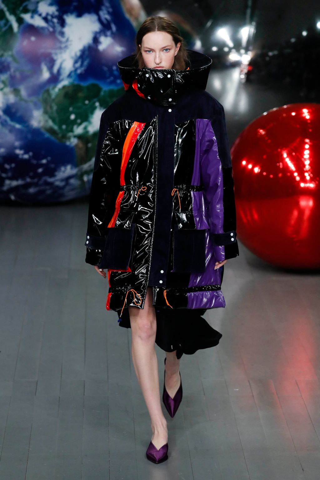 Fashion Week London Fall/Winter 2018 look 21 from the Fyodor Golan collection womenswear